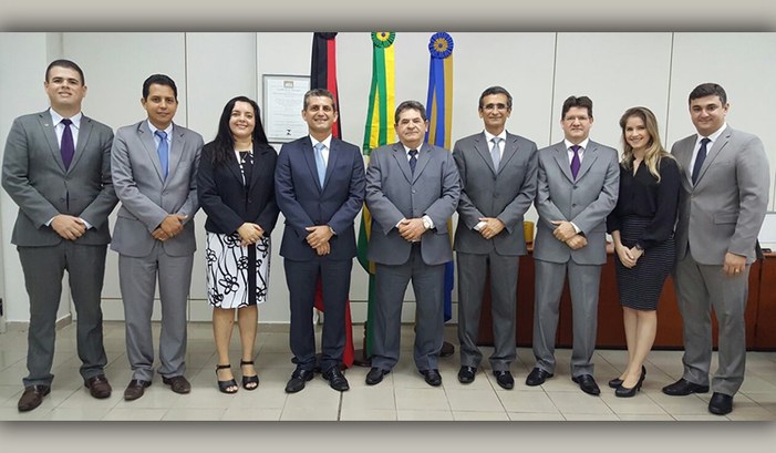 Desembargador José Aurélio recebe visita de cortesia do presidente da OAB-PB