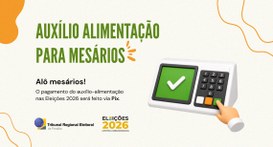 Mesários e auxiliares convocados para as eleições têm até 18 de setembro para cadastrar ou atual...