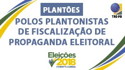 TRE-PB painel plantão