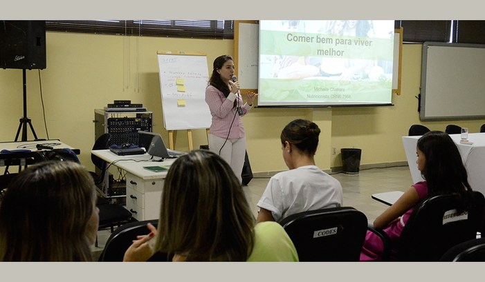 TRE-PB promove palestra sobre alimentação