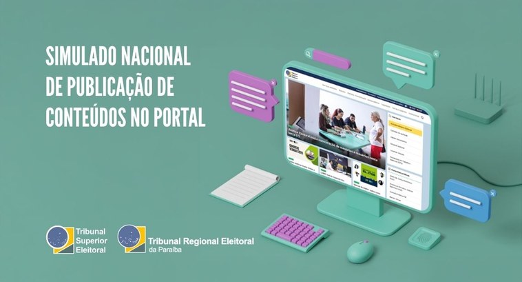 A ação é voltada à avaliação da nova versão dos portais de internet da Justiça Eleitoral em todo...