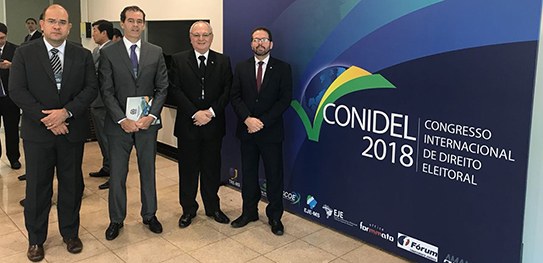 Presidente do TRE-PB participa do CONIDEL/2018