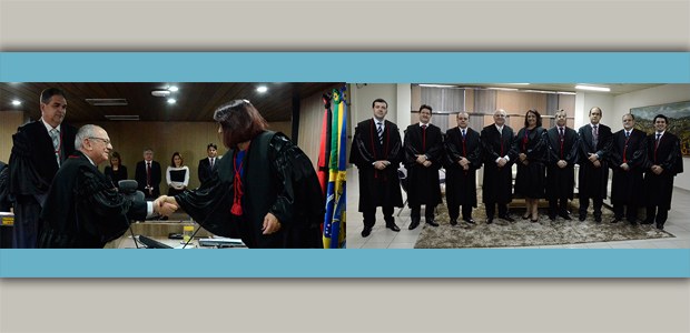 Desembargador Romero Marcelo toma posse como membro efetivo do TRE-PB e é eleito vice-presidente...