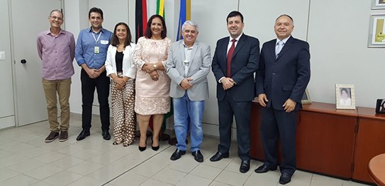 Presidente do TRE-PB recebe em visita institucional o Reitor do IFPB