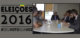 TRE-PB Reunião Juiz José Ferreira e Advogados de Partidos
