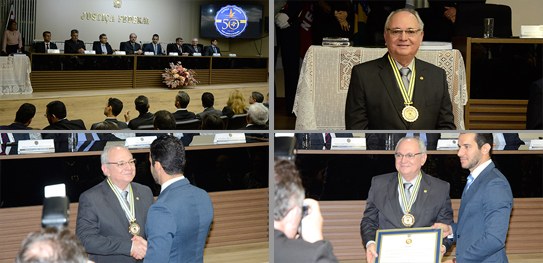 Presidente do TRE-PB é homenageado com a medalha “Ministro  Oswaldo Trigueiro de Albuquerque Melo”
