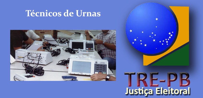 TRE-PB técnicos de urnas TRE-PB firma contrato de terceirização de Técnicos de urna