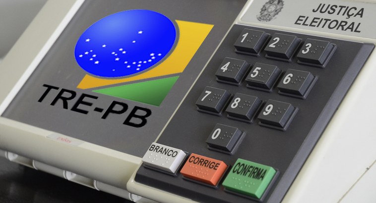 TRE-PB urna eletrônica Urna eletrônica estilizada