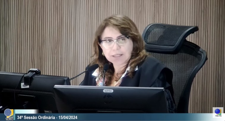 #PraTodosVerem: Na fotografia aparece a desembargadora Agamenilde Dias Arruda Vieira Dantas, pre...