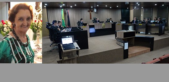 TRE-PB Voto pesar falecimento Maud Targino Gomes Falcão Voto de pesar pelo falecimento da senhora Maud Targino Gomes Falcão