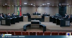 #ParaTodosVerem: Frame do vídeo da Sessão Ordinária do TRE-PB em que aparece a Corte Eleitoral r...