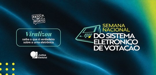 A série de desmentidos integra as iniciativas da primeira edição da Semana Nacional do Sistema E...