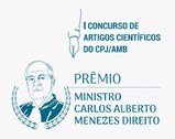 #PraCegoVer: Na imagem aparece o banner do I Concurso de Artigos Científicos, onde se lê no cent...