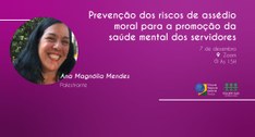 Eleitoral promove palestra com o tema “Prevenção dos riscos de assédio moral para a promoção da ...