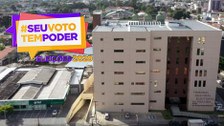 #PraCegoVer: Na fotografia aparece o Edifício-sede do Tribunal Regional Eleitoral da Paraíba.