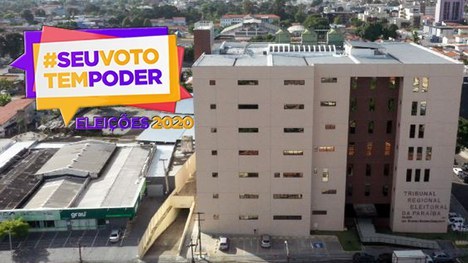#PraCegoVer: Na fotografia aparece o Edifício-sede do Tribunal Regional Eleitoral da Paraíba.