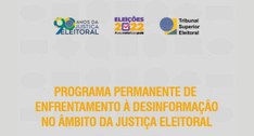#PraTodosVerem: Na imagem, na parte superior, aparece o logotipo “90 anos da Justiça Eleitoral”,...