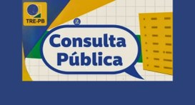 #PraTodosVerem: Na fotografia aparece uma arte gráfica com fundo quadriculado e detalhes em amar...