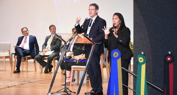 Ministro do STJ destaca papel transformador da Justiça Restaurativa em congresso internacional #PraTodosVerem: Na fotografia interna 2 aparece o presidente do TRE-PB, Oswaldo Trigueiro do Val...