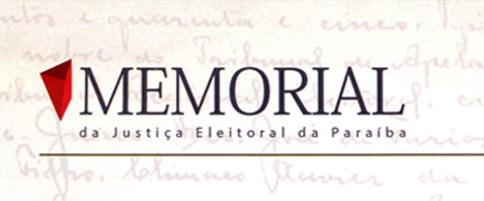 #PraCegoVer: Logomarca do Memorial da Justiça Eleitoral da Paraíba