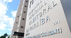 #PraTodosVerem: Na fotografia aparece o Edifício-sede do Tribunal Regional Eleitoral da Paraíba.

