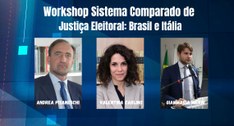 O evento debaterá o sistema comparado de Justiça Eleitoral: Brasil e Itália, e é aberto a servid...