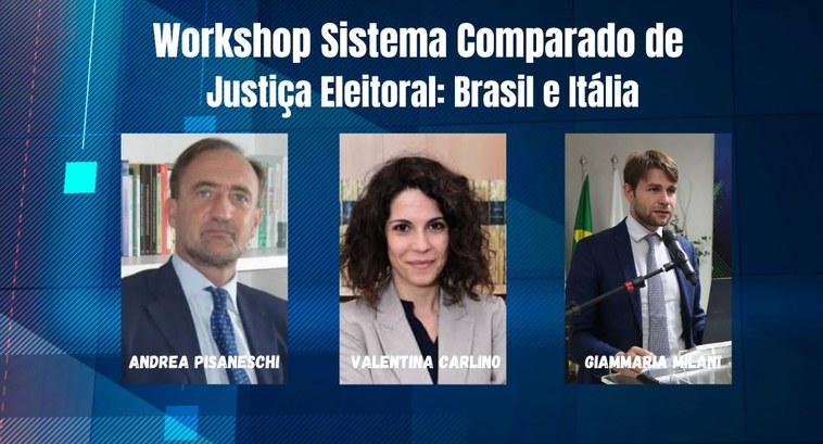 O evento debaterá o sistema comparado de Justiça Eleitoral: Brasil e Itália, e é aberto a servid...