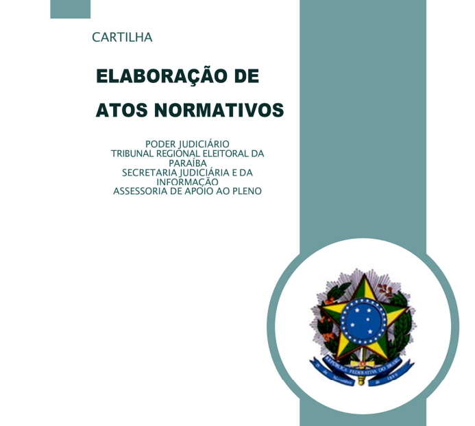 TRE-PB Cartilha elaboração imagem