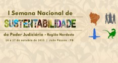 #PraTodosVerem: Na imagem aparece o cartaz de um evento. Ao centro, o texto "I Semana Nacional d...