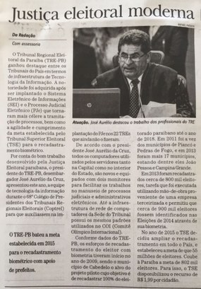 TRE-PB JORNAL CORREIO DA PARAÍBA TRE-PB JORNAL CORREIO DA PARAÍBA