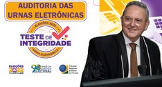 #PraTodosVerem: Na imagem aparece a imagem do juiz membro do Tribunal Regional Eleitoral da Para...