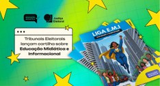 #PraTodosVerem: Na imagem, aparece um card contendo exemplares da Carttilha com funfo verde e es...
