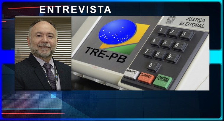 “Voto dado é voto contado e é voto apurado” #PraCegoVer: Banner com fotografia do secretário de TIC, José Cassimiro Júnior, ao lado da urna ...