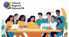 #PraTodosVerem: Na imagem ilustrativa aparece um grupo diverso de pessoas reunidas ao redor de u...